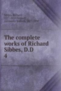 complete works of Richard Sibbes, D.D