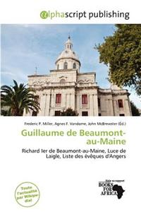 Guillaume de Beaumont-Au-Maine