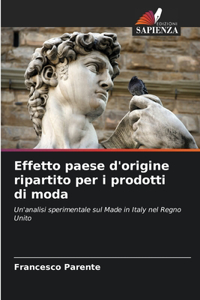 Effetto paese d'origine ripartito per i prodotti di moda