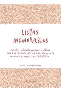 Listas Memorables
