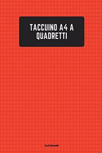 Taccuino A4 a Quadretti