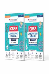 Oswaal CBSE Laboratory Manual Class 9 Science & Mathematics Book | Set of 2 Books | For Latest Exam
