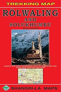 Rolwaling - Trekking Map - Scale: 1 250000