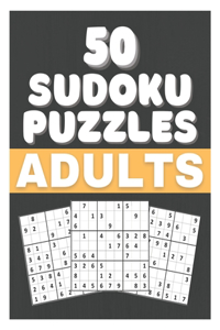 50 Sudoku Puzzles adults