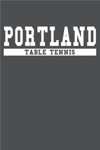 Portland Table Tennis