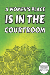 Women Lawyer Coloring Book