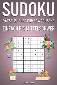 Sudoku Rätselbücher für Erwachsene Einfach bis Mittelschwer