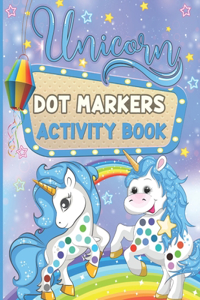 Dot Markers Activity Book Unicorn