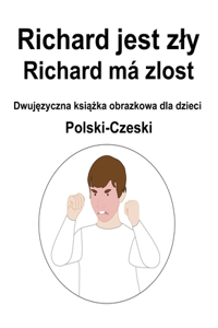 Polski-Czeski Richard jest zly / Richard má zlost Dwujęzyczna książka obrazkowa dla dzieci