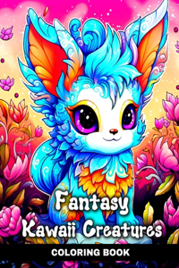 Fantasy Kawaii Creatures Coloring Book