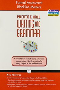 Writing and Grammar 2008 Formal Assessment Blackline Masters Grade 8