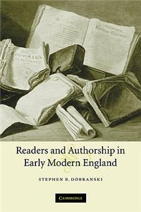 Readers and Authorship in Early Modern England