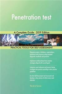 Penetration test A Complete Guide - 2019 Edition