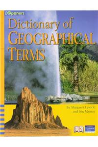 Iopeners Dictionary of Geographical Terms Single Grade 4 2005c