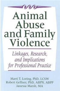 Animal Abuse and Family Violence