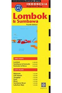 Lombok & Sumbawa Travel Map Fourth Edition