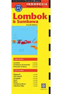 Lombok and Sumbawa Travel Map
