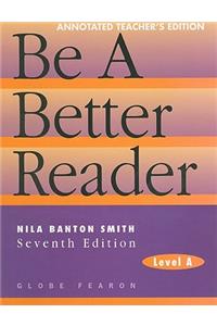 Be a Better Reader, Level A