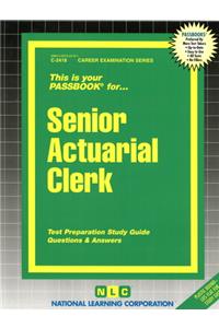Senior Actuarial Clerk