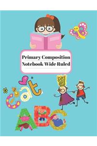 Primary Composition Notebook Wide Ruled