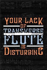 Transverse Flute Manuscript Notebook