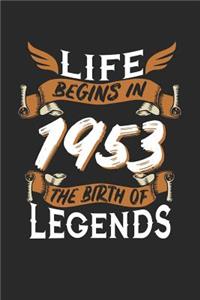 Life Begins in 1953 the Birth of Legends