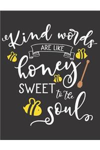 Kind Words are Like Honey: A 3 Month Prayer Guided Prompt Journal with Dot Grid Pages and Mandala Coloring Pages for Students