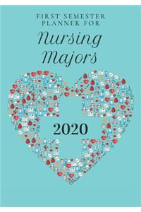First Semester Planner for Nursing Majors