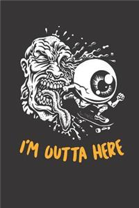 Monster Eyes Notebook Journal