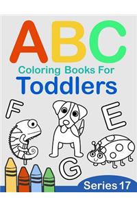ABC Coloring Books for Toddlers Series 17
