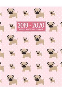 2019-2020 Weekly and Monthly Planner