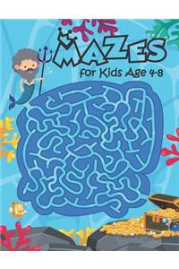 Mazes for Kids Ages 4-8