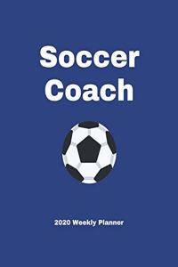 Soccer Coach 2020 Weekly Planner