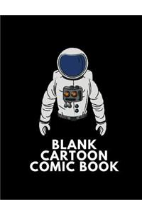 Blank Cartoon Comic Book