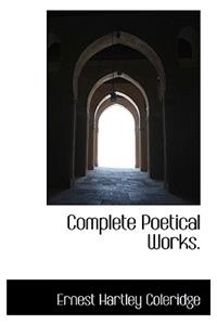 Complete Poetical Works.