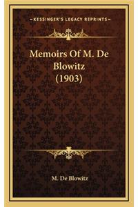 Memoirs of M. de Blowitz (1903)
