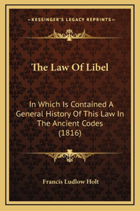 Law Of Libel