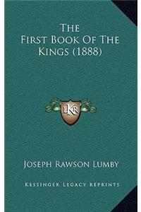First Book Of The Kings (1888)
