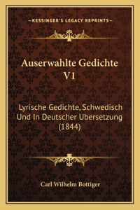 Auserwahlte Gedichte V1