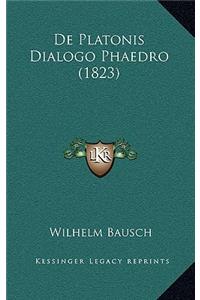 de Platonis Dialogo Phaedro (1823)