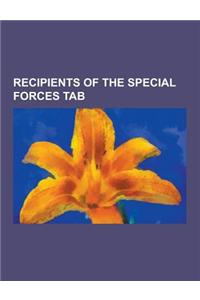 Recipients of the Special Forces Tab