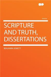 Scripture and Truth, Dissertations