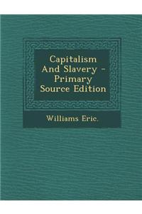 Capitalism and Slavery