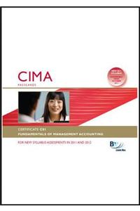 CIMA - Fundamentals of Management Accounting