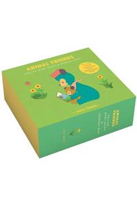 Animal Friends Deluxe Baby Book & Memory Box
