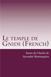 Le temple de Gnide (French)