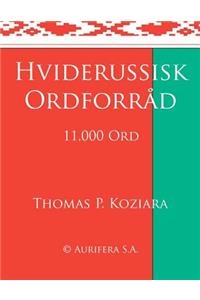 Hviderussisk Ordforrad
