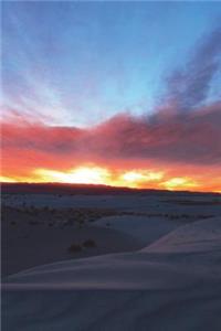 White Sands National Monument in Evening New Mexico Journal