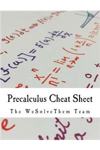 Precalculus Cheat Sheet