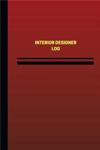 Interior Designer Log (Logbook, Journal - 124 pages, 6 x 9 inches)